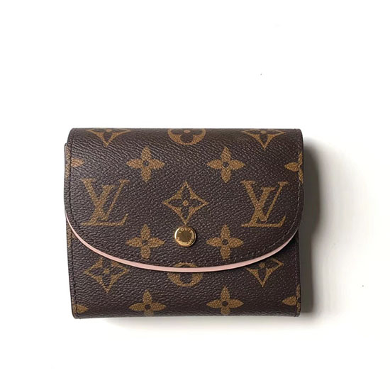 Louis Vuitton Monogram Canvas Ariane Wallet Rose Ballerine M62037