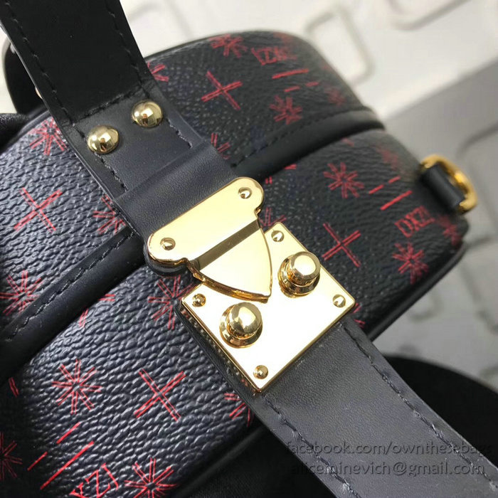 Louis Vuitton Canvas Petite Boite Chapeau Red M43510