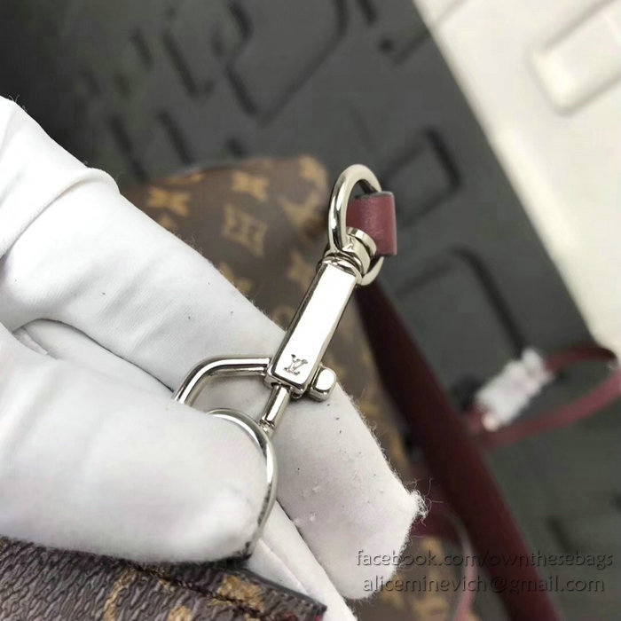 Louis Vuitton Monogram Idole NN 14 Bag Burgundy M94545