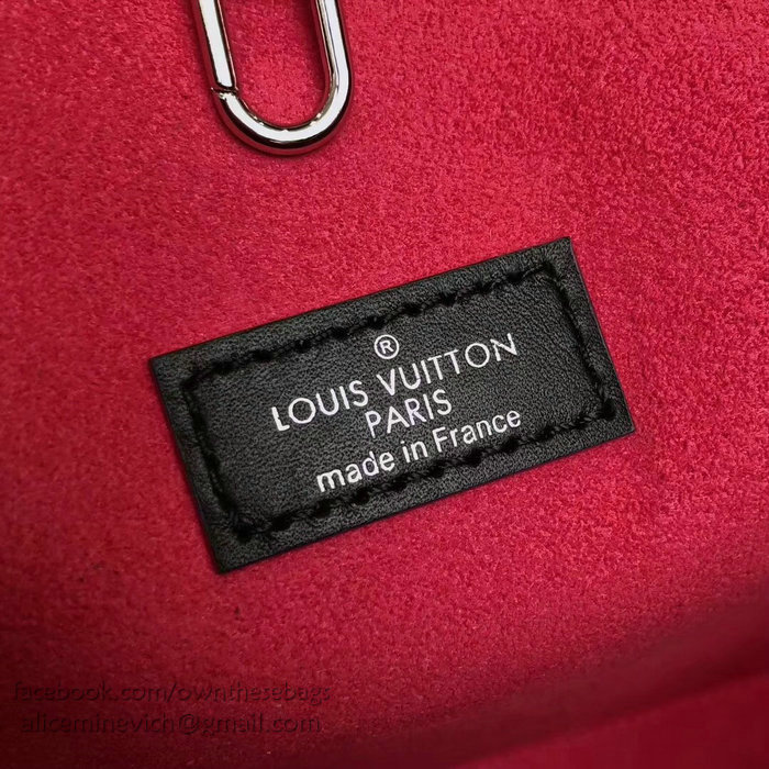 Louis Vuitton Epi Leather Neverfull MM Black M54185