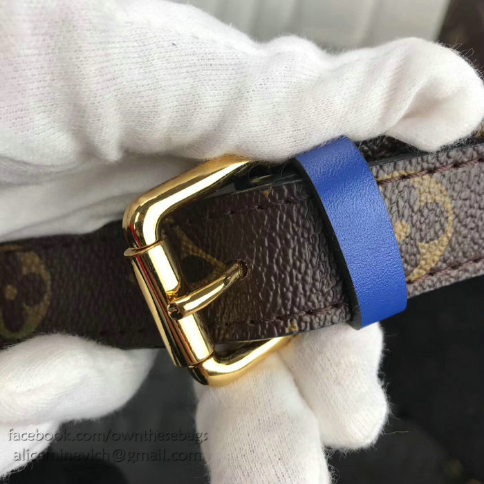 Louis Vuitton Monogram Canvas Nil PM Blue M95607