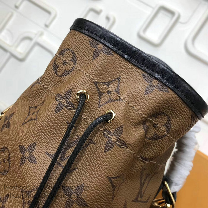 Louis Vuitton Monogram Reversed Petit Noe Trunk M43509