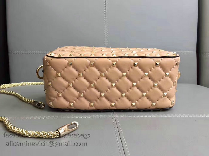 Valentino Garavani Free Rockstud Spike Camera Bag Pink V0125