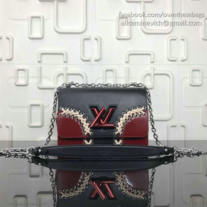 Louis Vuitton Epi Leather Twist MM Noir M54079