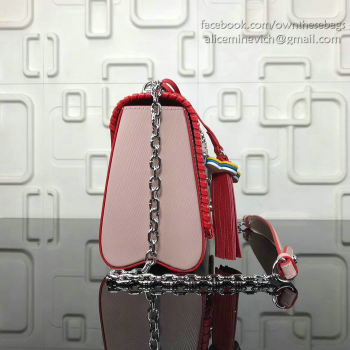 Louis Vuitton Epi Leather Twist MM Pink M53531