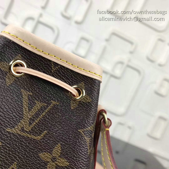 Louis Vuitton Family Print Nano Noe M41346