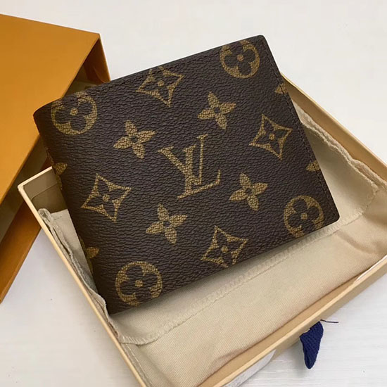 Louis Vuitton Monogram Canvas Amerigo Wallet M60053