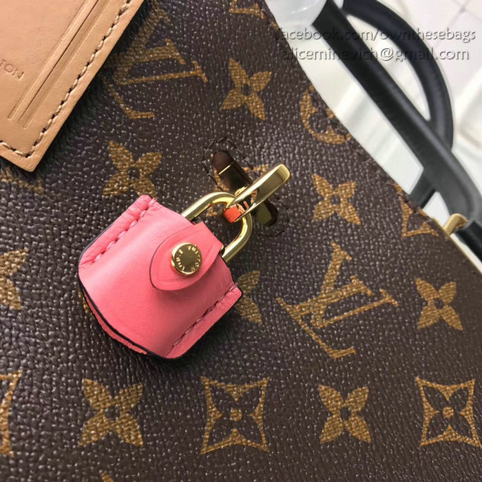 Louis Vuitton Monogram Canvas Millefeuille Sesame Peche M44254