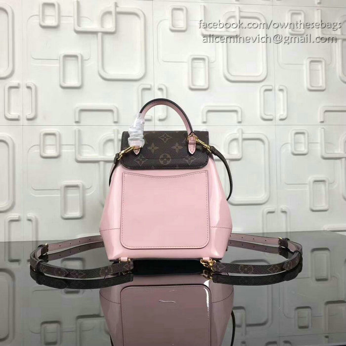 Louis Vuitton Patent Leather Hot Springs Backpack Pink M53545