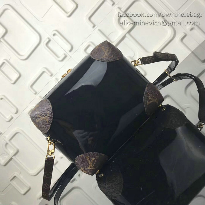 Louis Vuitton Patent Leather Venice Noir M54390