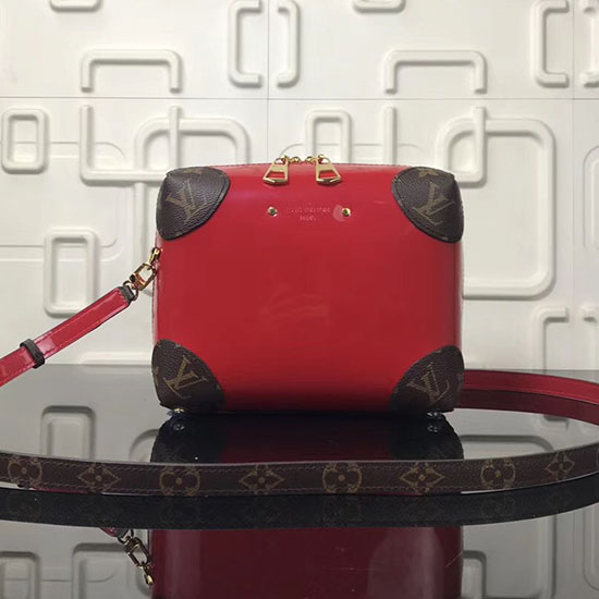 Louis Vuitton Patent Leather Venice Red M54390