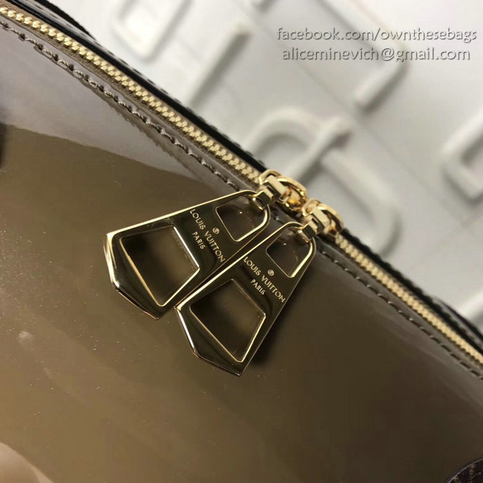 Louis Vuitton Patent Leather Venice Vert Bronze M54390