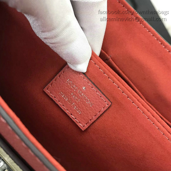 Louis Vuitton Soft Calfskin My Lockme Vieux Rose Sesame Creme M54878