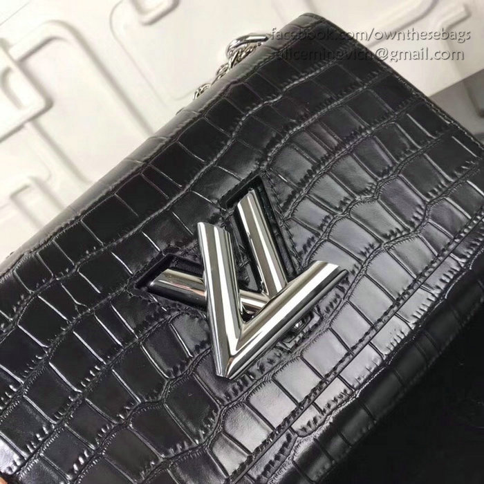 Louis Vuitton Croco Twist PM Black M50532