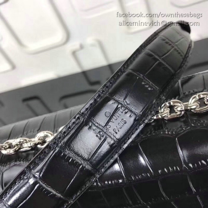 Louis Vuitton Croco Twist PM Black M50532