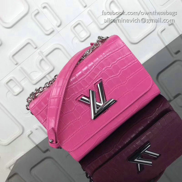 Louis Vuitton Croco Twist PM Rose M50532