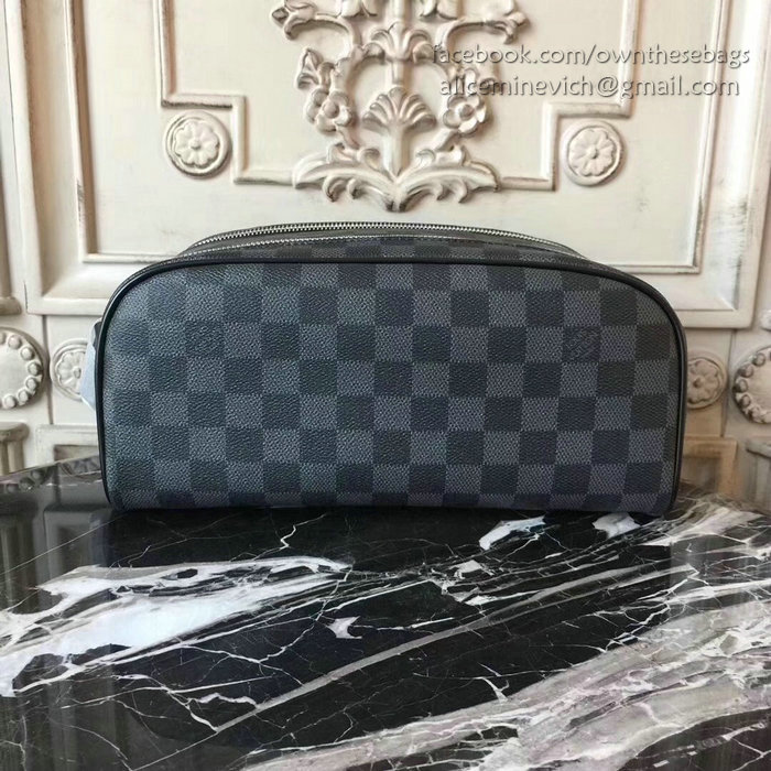 Louis Vuitton Damier Graphite Canvas King Size Toiletry Bag N47526