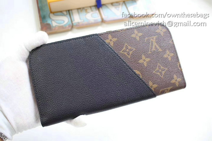 Louis Vuitton Monogram Canvas Kimono Wallet Noir M56175