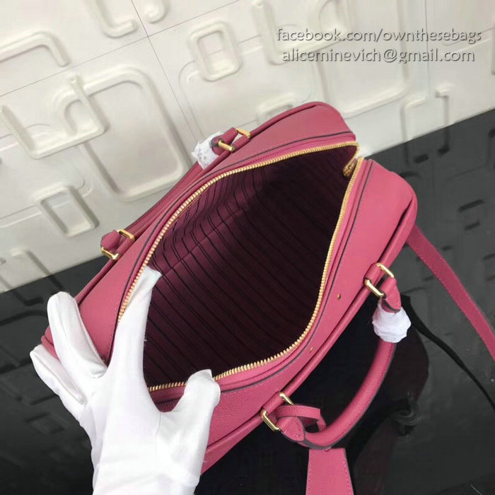 Louis Vuitton Monogram Empreinte Speedy Bandoulier Rose Bruyere M43736