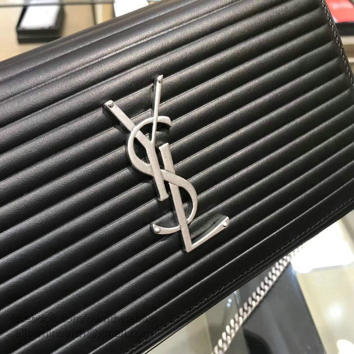 Saint Laurent Chain Wallet Black 482064