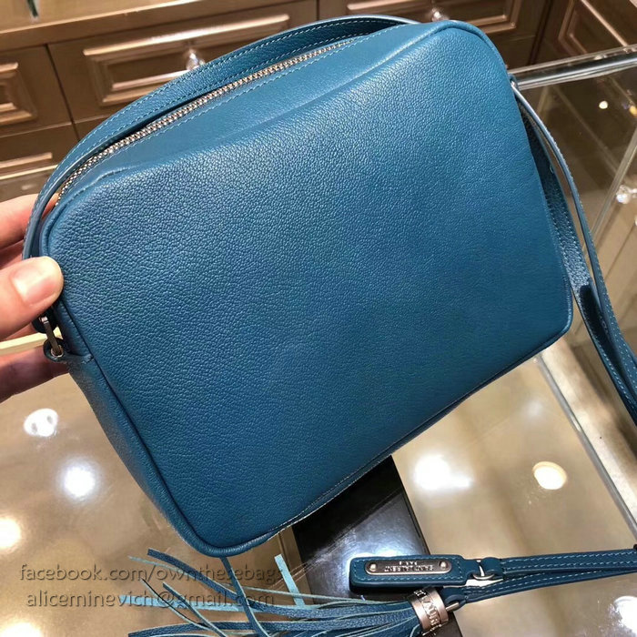 Saint Laurent Lou Camera Bag Blue 468537