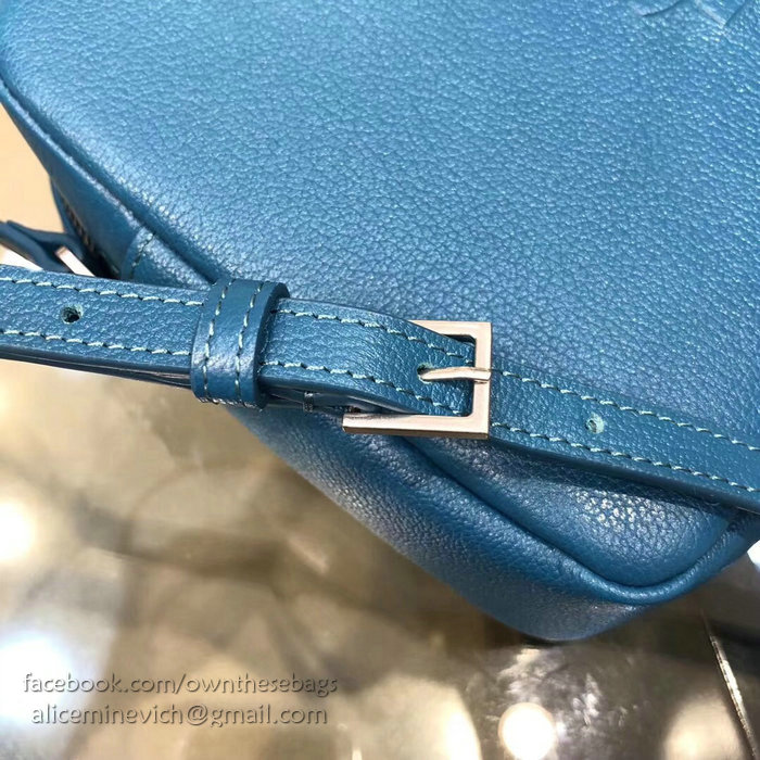 Saint Laurent Lou Camera Bag Blue 468537