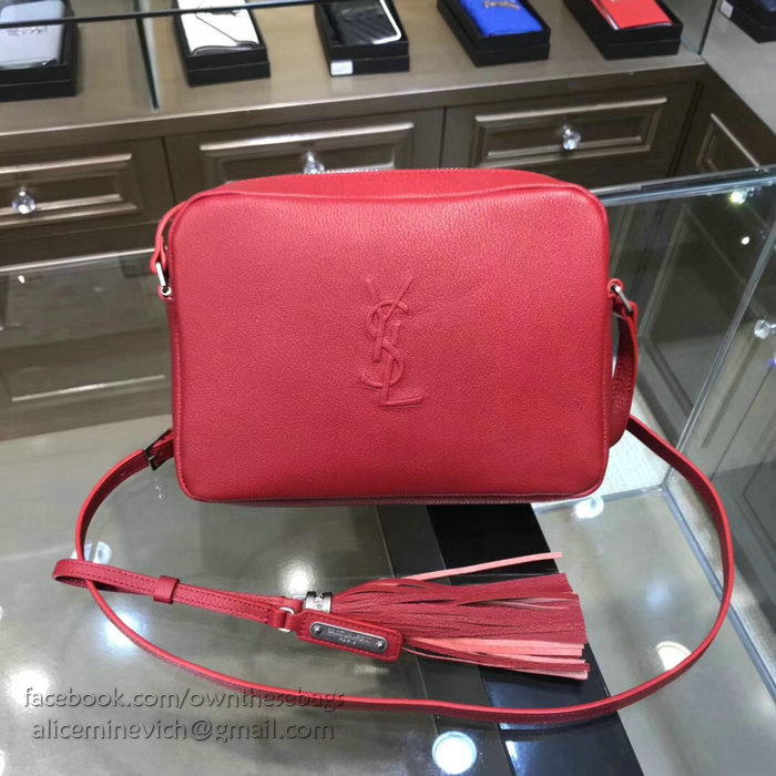 Saint Laurent Lou Camera Bag Red 468537