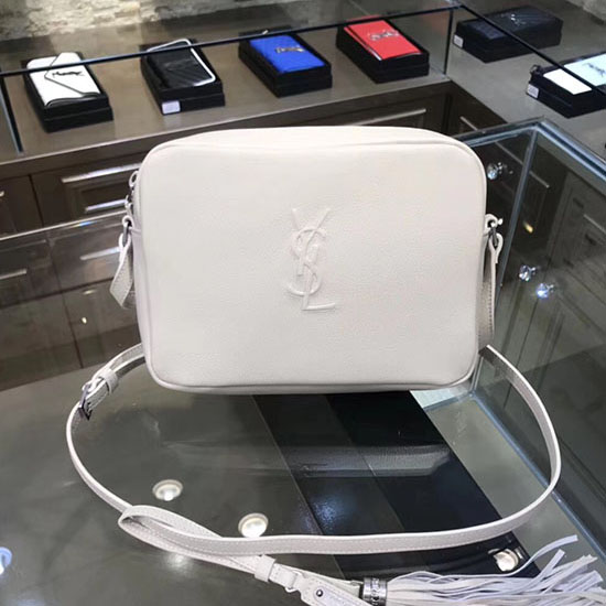 Saint Laurent Lou Camera Bag White 468537