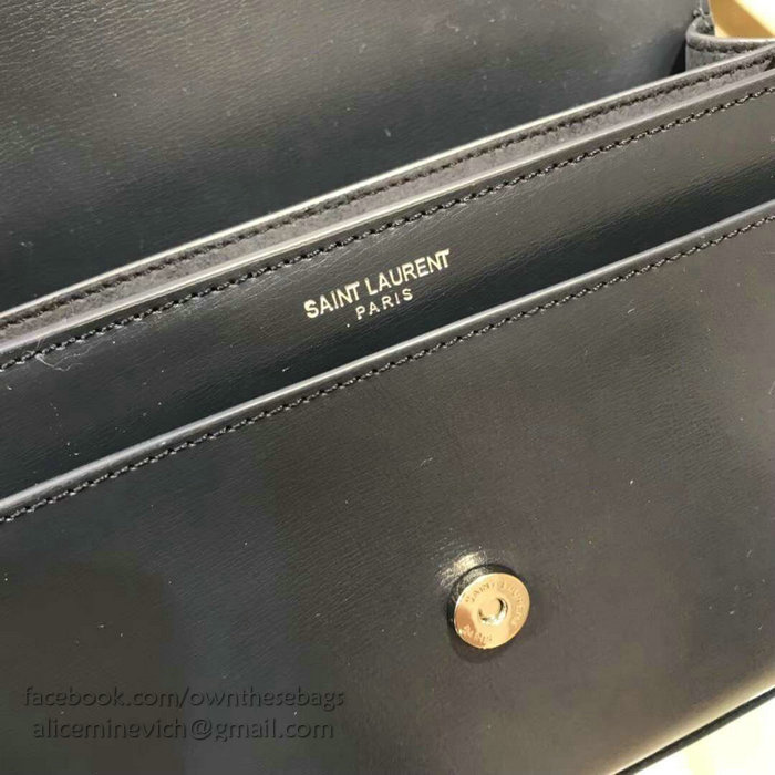 Saint Laurent Medium Sunset Monogram Bag Blue 442906