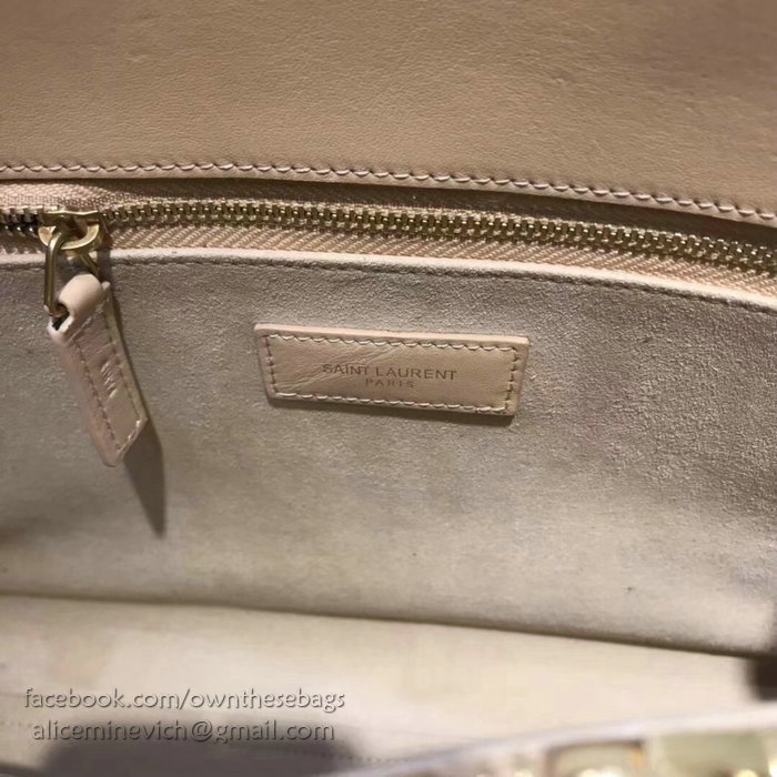 Saint Laurent Sac De Jour Souple Bag Beige 324823