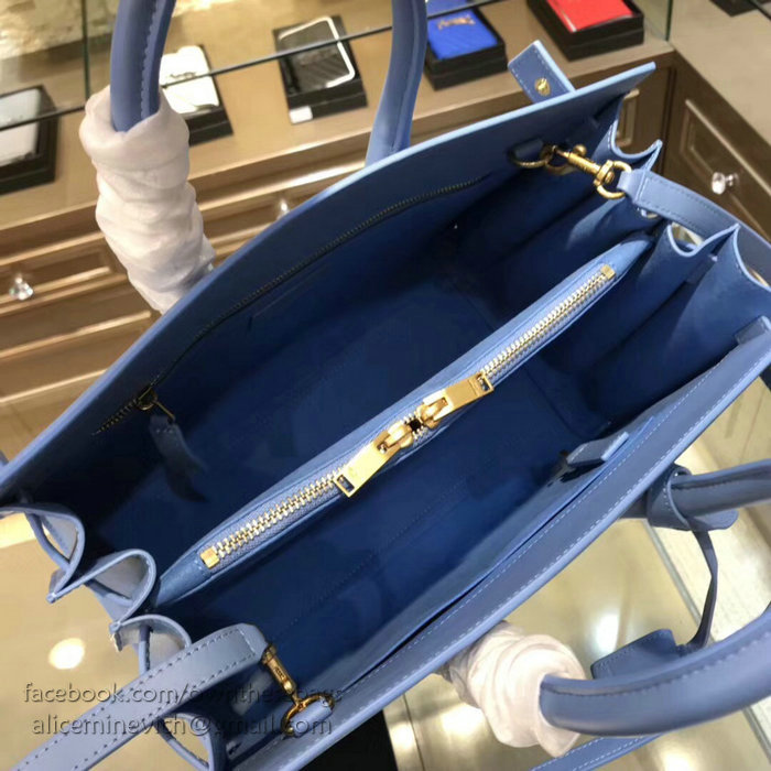 Saint Laurent Sac De Jour Souple Bag Blue 324823