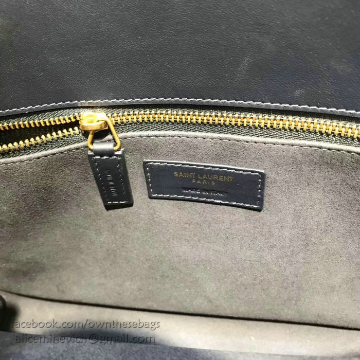 Saint Laurent Sac De Jour Souple Bag Dark Blue 324823