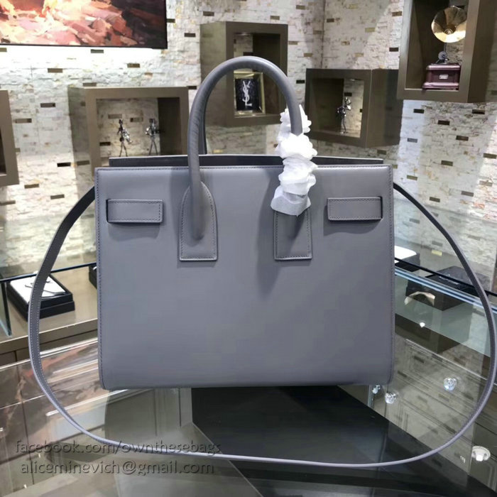 Saint Laurent Sac De Jour Souple Bag Grey 324823