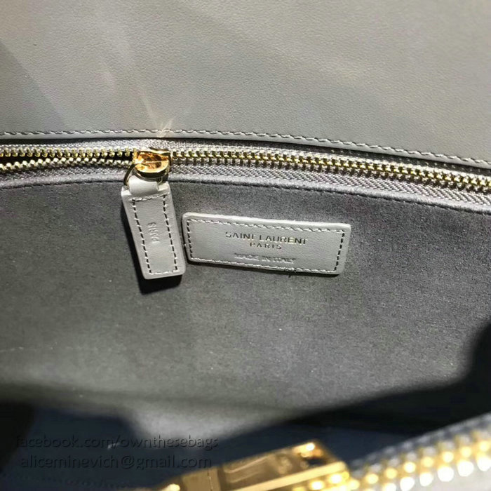 Saint Laurent Sac De Jour Souple Bag Grey 324823