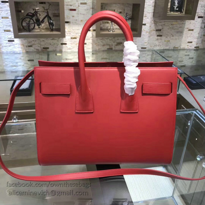 Saint Laurent Sac De Jour Souple Bag Red 324823