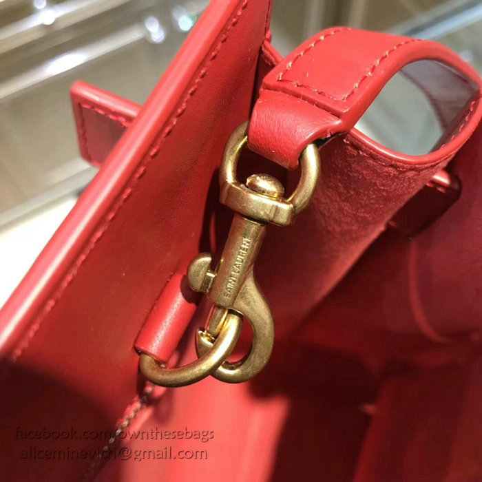 Saint Laurent Sac De Jour Souple Bag Red 324823