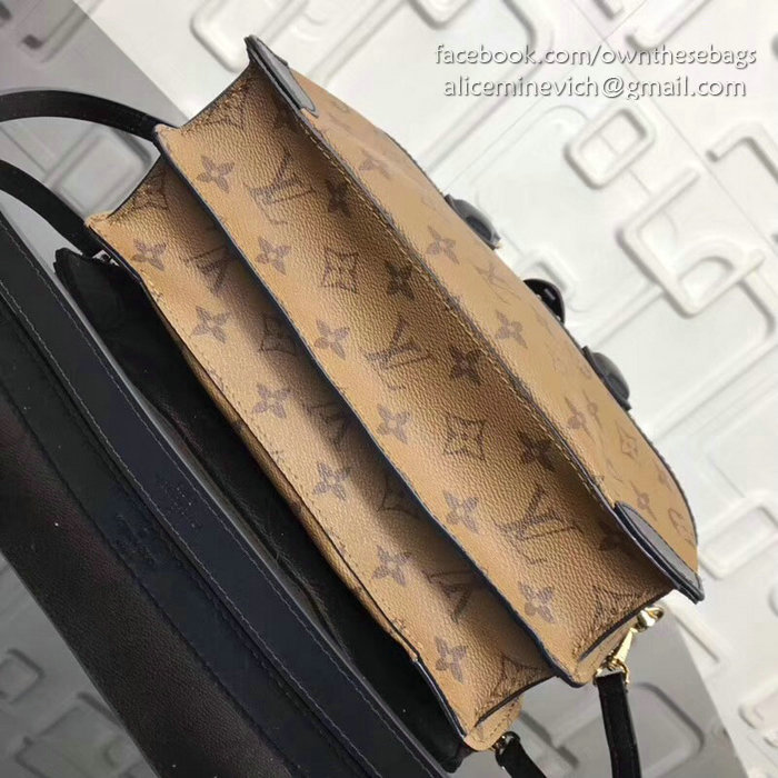 Louis Vuitton Monogram Reverse Canvas City Malle MM M43595