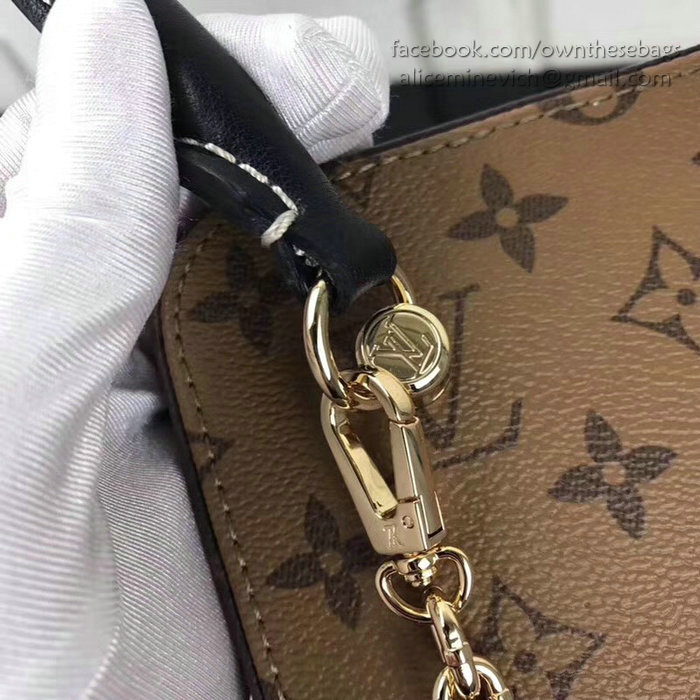 Louis Vuitton Monogram Reverse Canvas Square Bag M43589