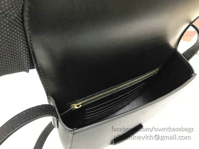 Celine Small Trotteur Bag in Grained Calfskin Black CL30038