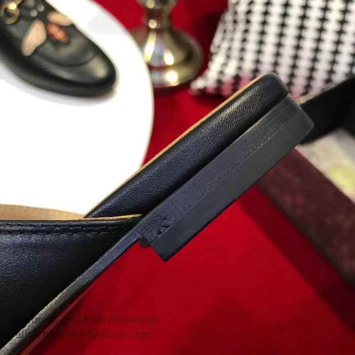 Gucci Princetown Leather Slipper 401185