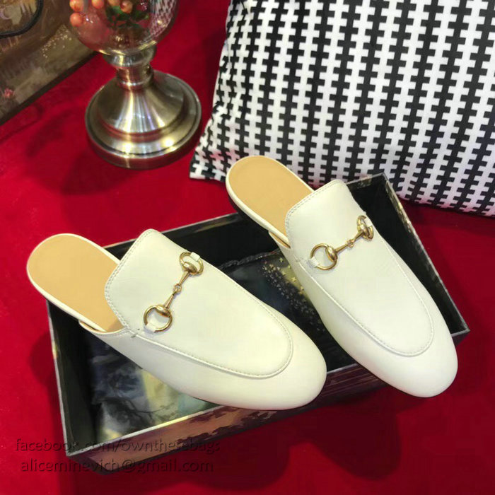 Gucci Princetown Leather Slipper 401188