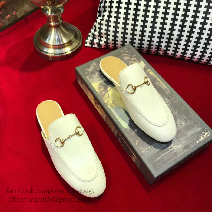 Gucci Princetown Leather Slipper 401188