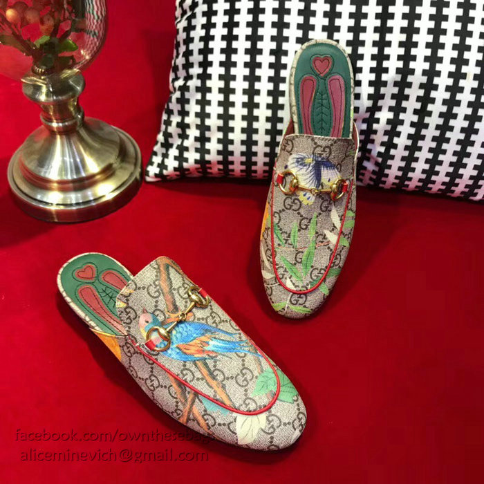 Gucci Princetown Leather Slipper 401189