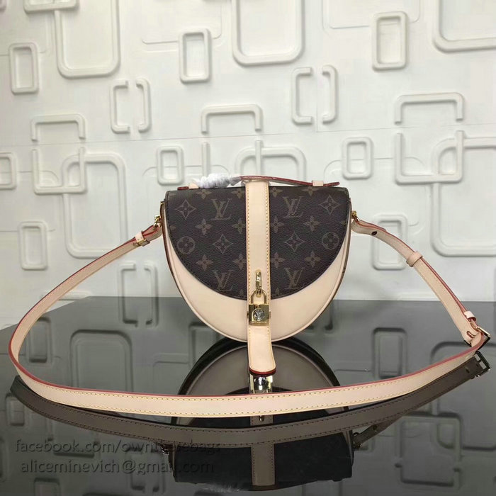 Louis Vuitton Monogram Canvas Chantilly Lock Beige M43590