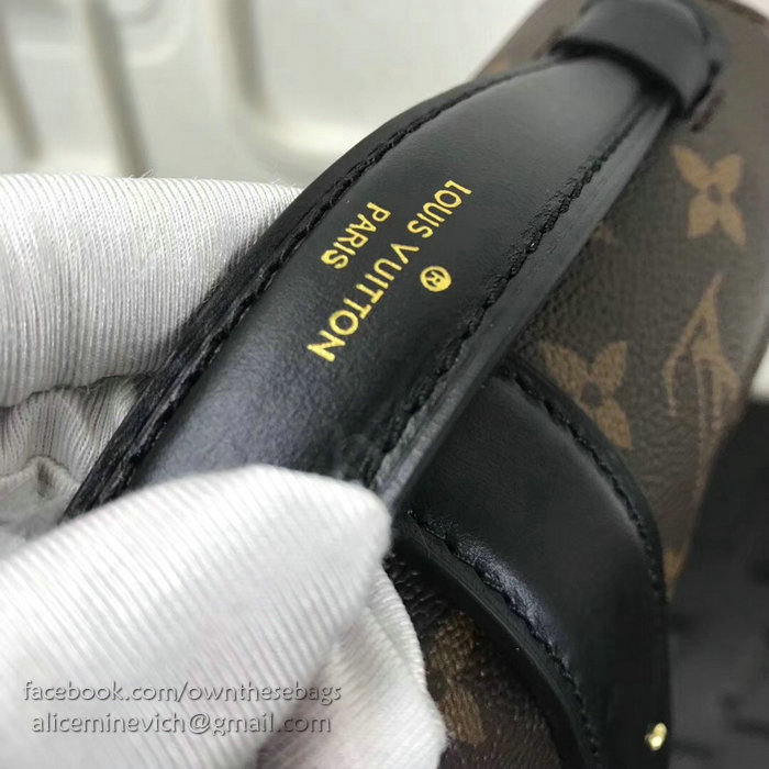 Louis Vuitton Monogram Canvas Chantilly Lock Noir M43590