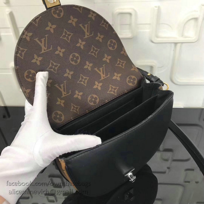 Louis Vuitton Monogram Canvas Chantilly Lock Noir M43590