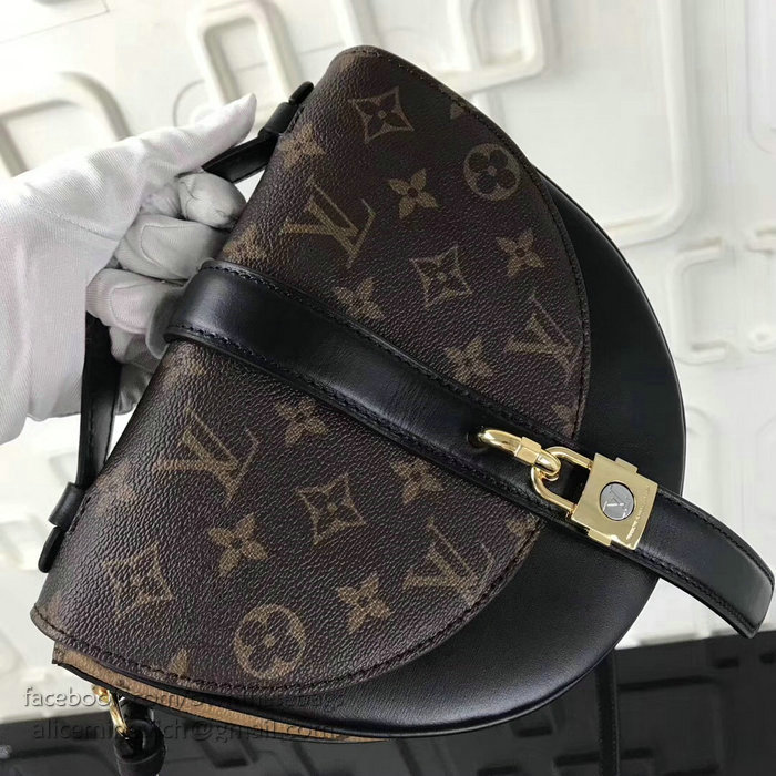 Louis Vuitton Monogram Canvas Chantilly Lock Noir M43590