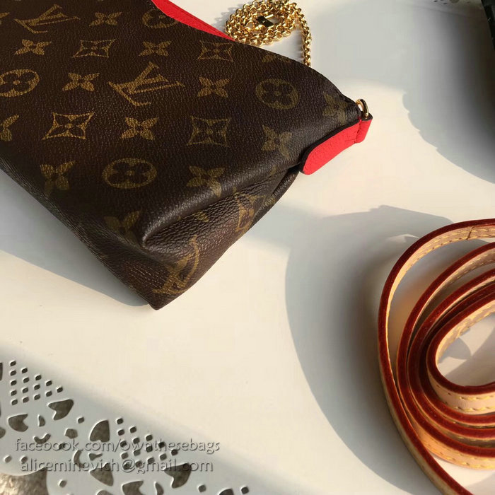 Louis Vuitton Monogram Canvas Pallas Clutch Cherry M41638