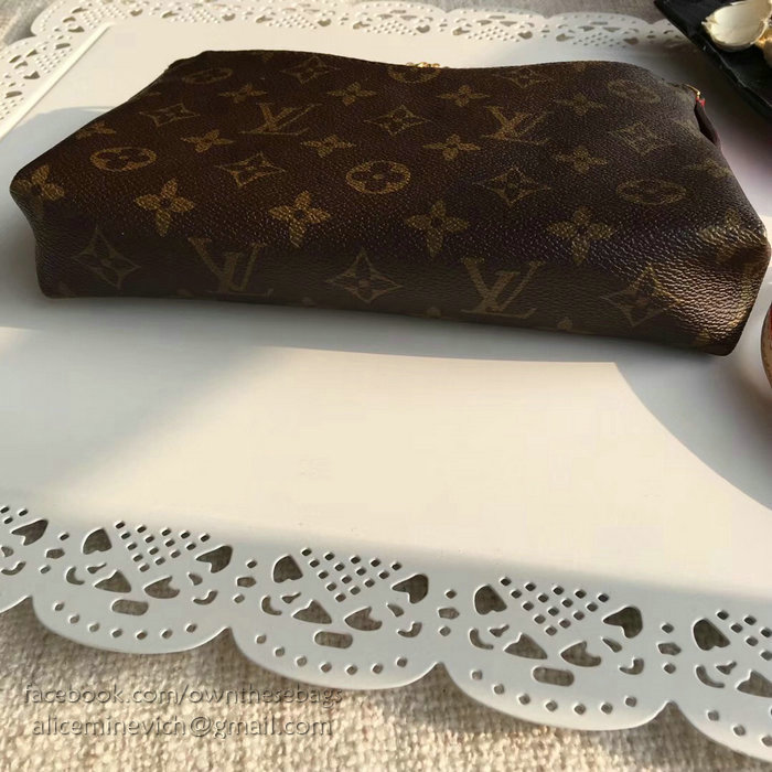 Louis Vuitton Monogram Canvas Pallas Clutch Cherry M41638