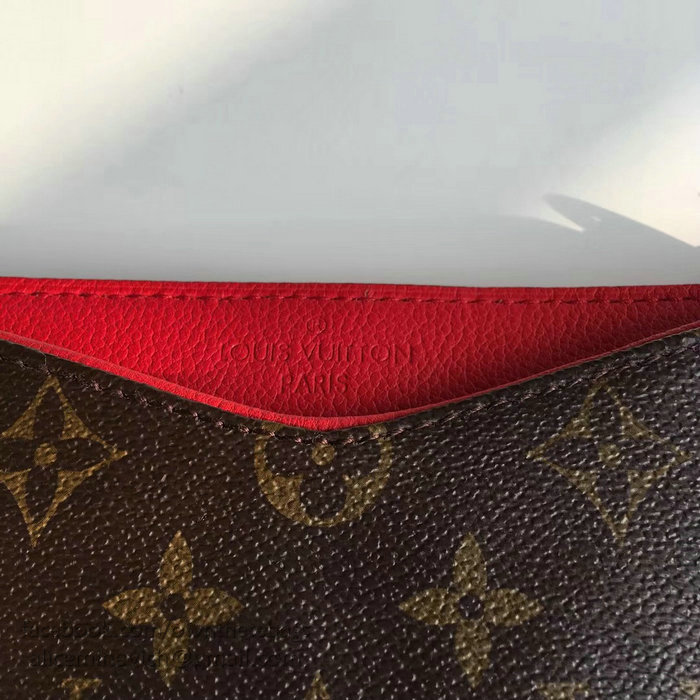 Louis Vuitton Monogram Canvas Pallas Clutch Cherry M41638